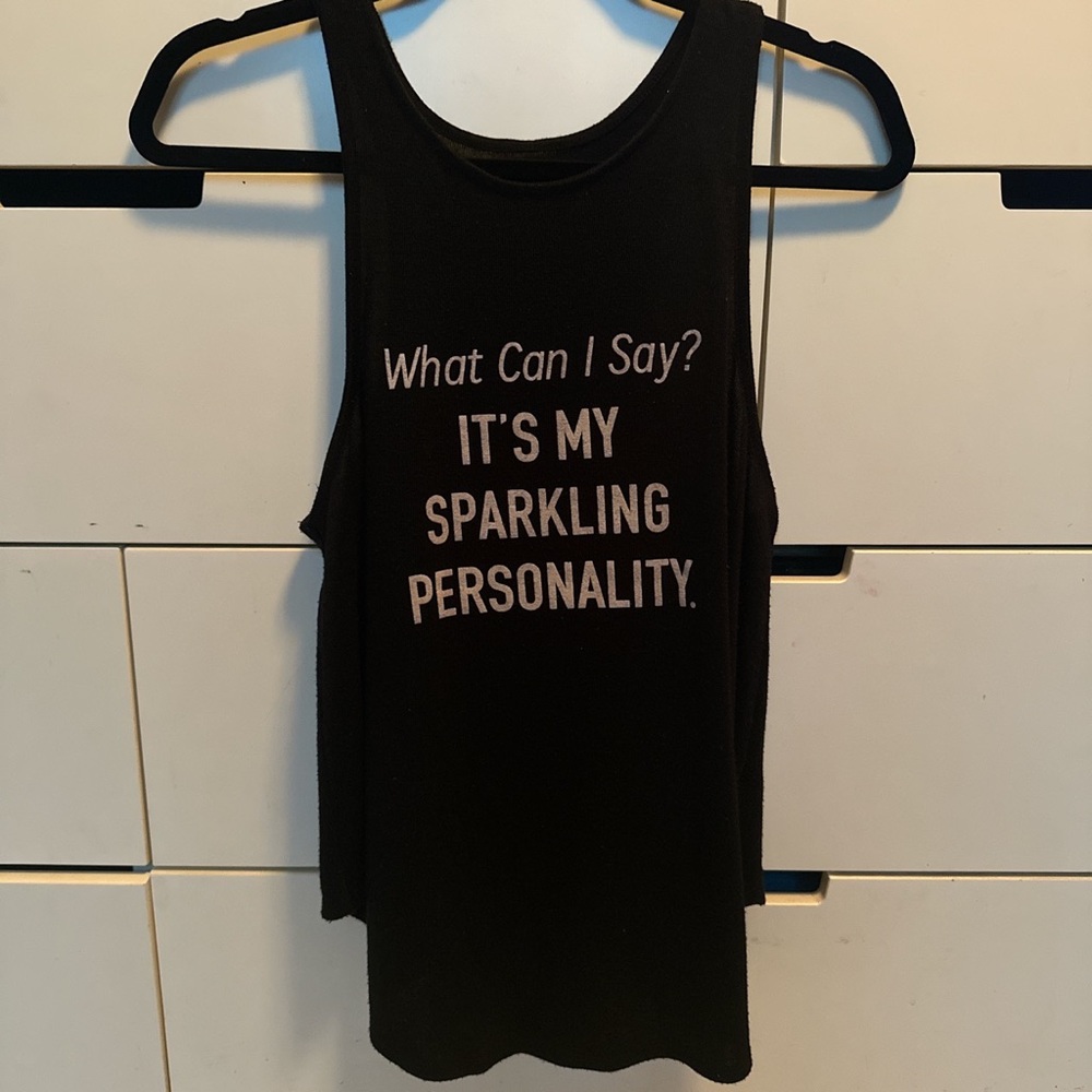 BLACK TANK TOP